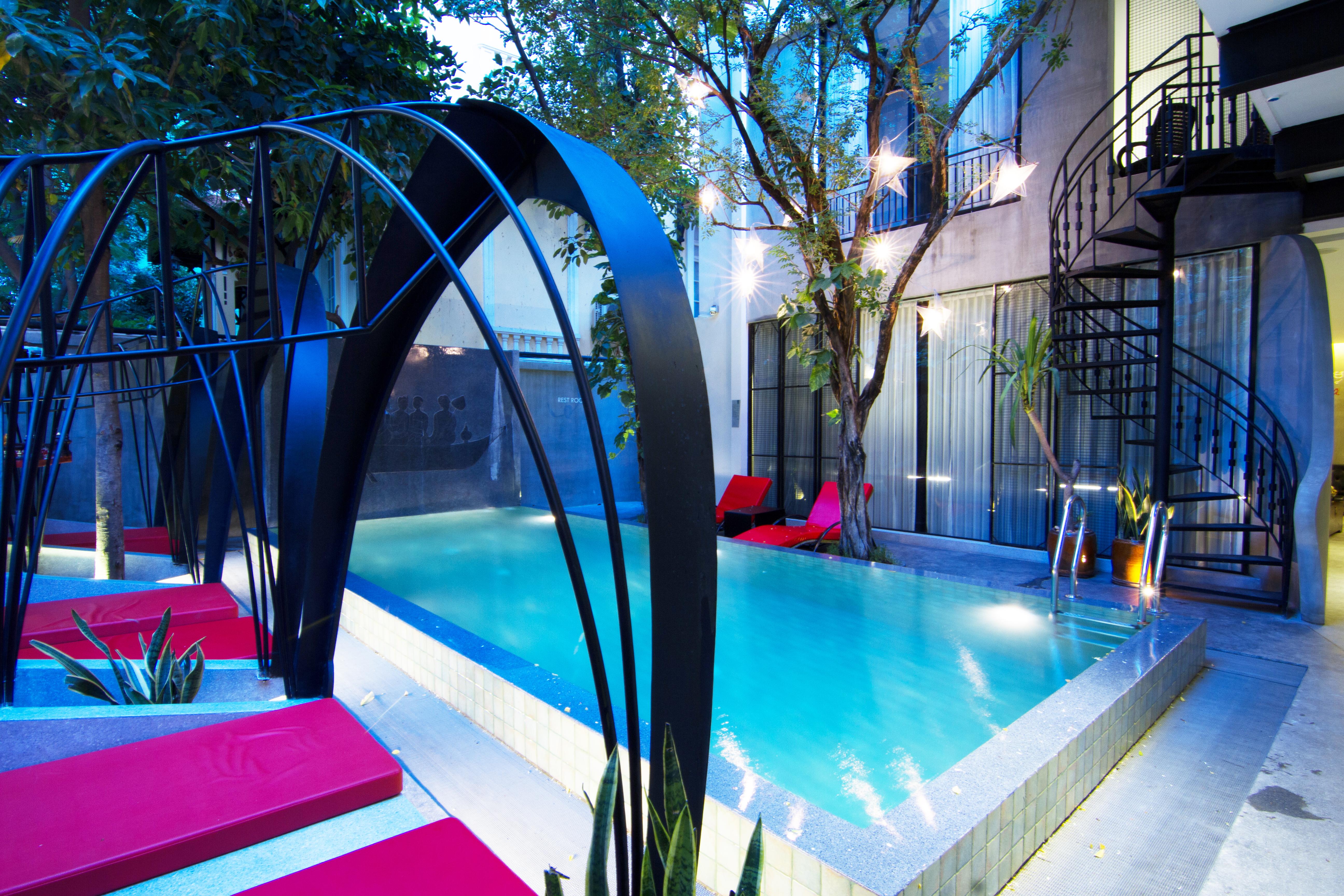 Bopha Bassac Boutique Hotel Phnompenh Exteriér fotografie